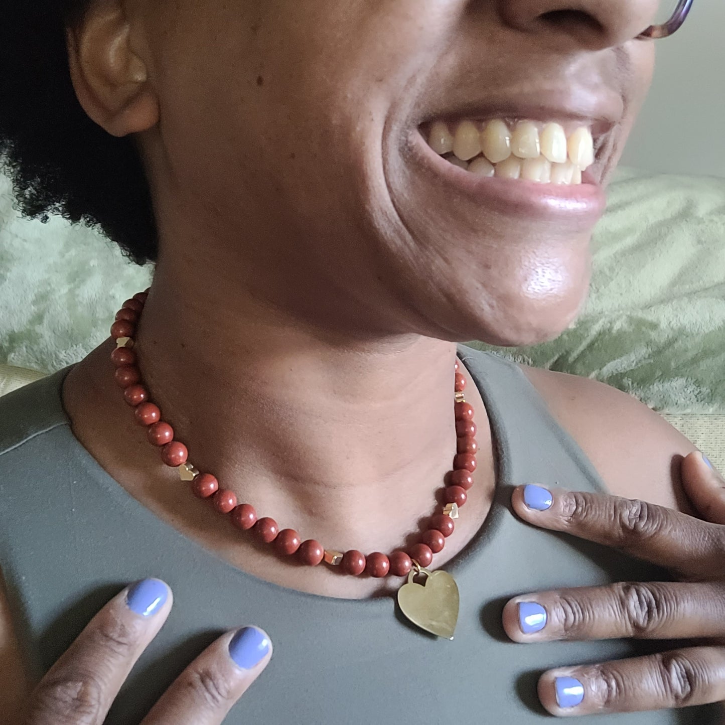 Red Jasper Necklace