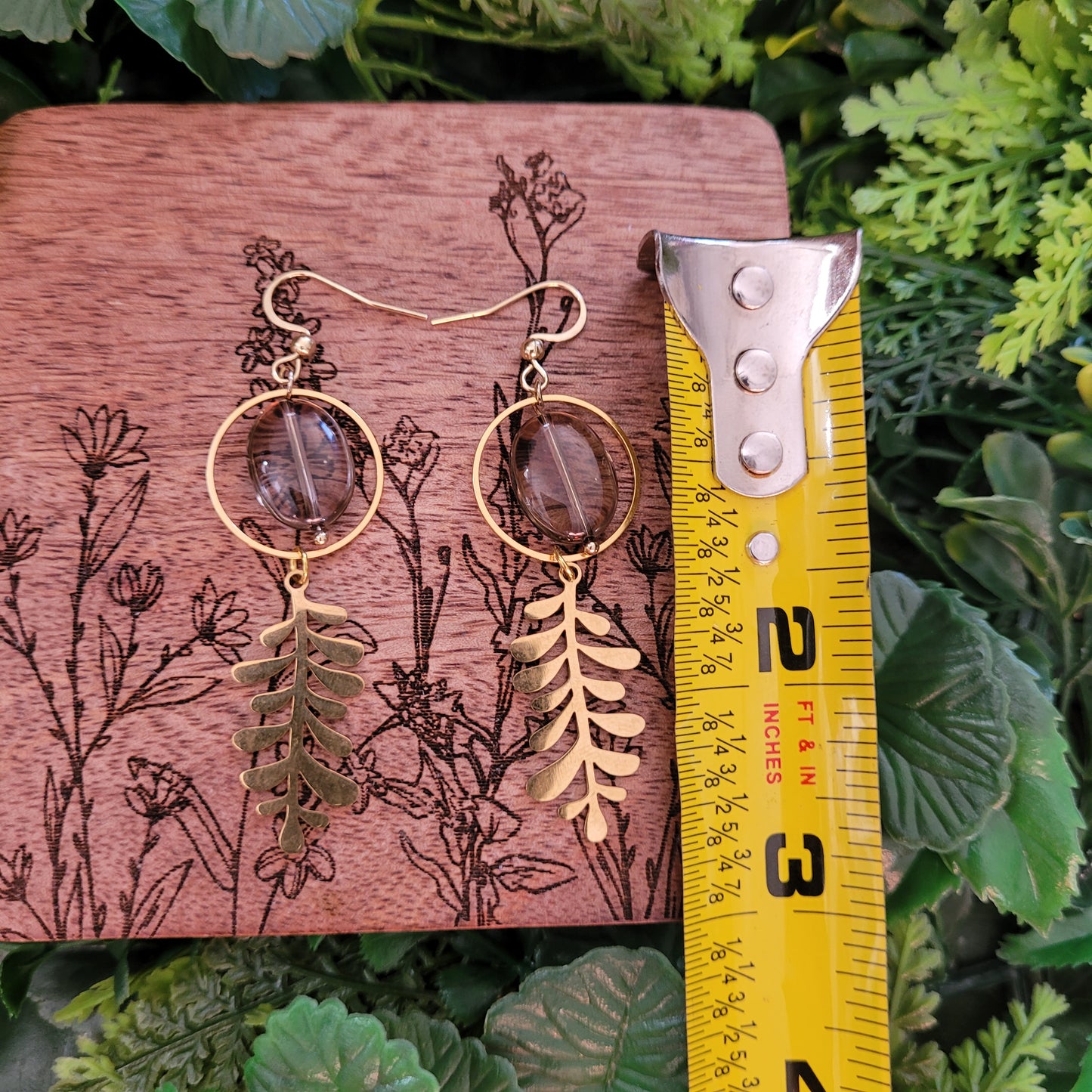 Smoky Quartz Earrings