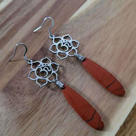 Red Jasper Earrings
