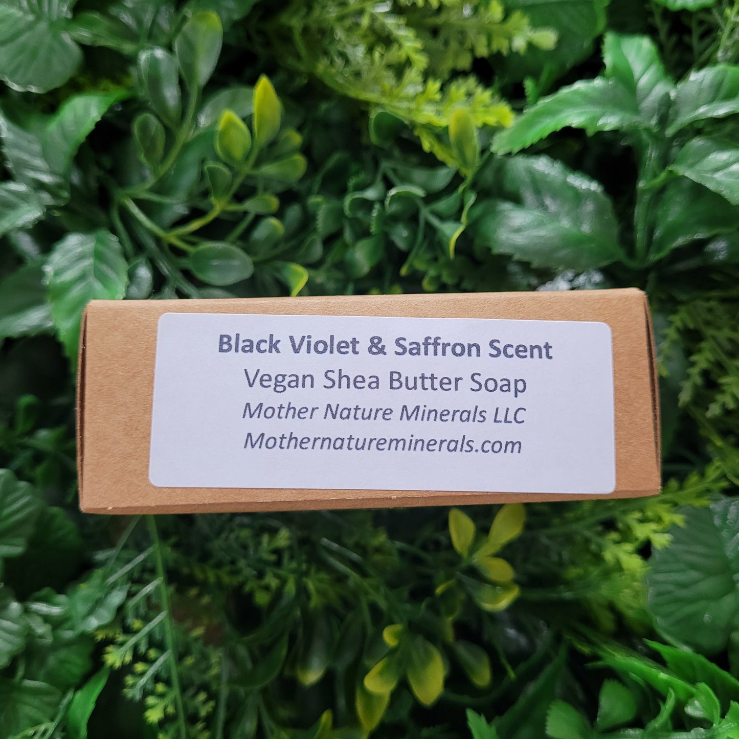 Black Violet and Saffron Soap