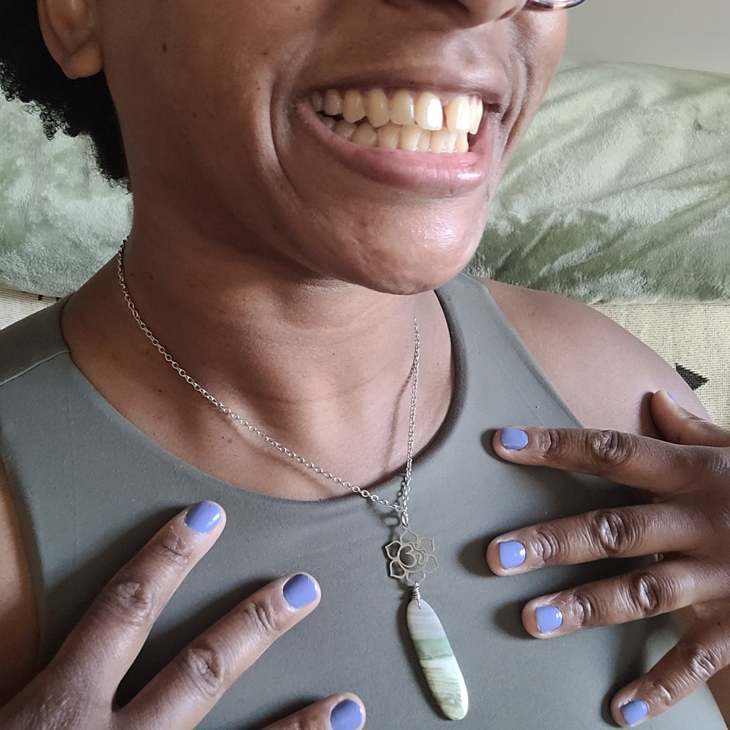 Larsonite Necklace