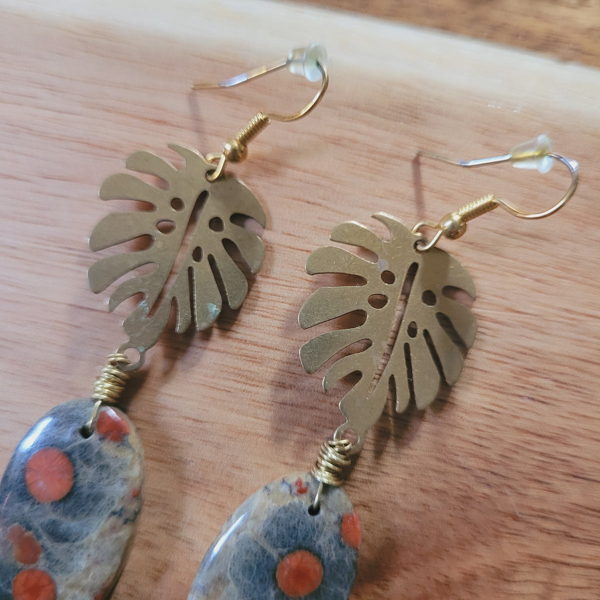Peanut Obsidian Jewelry Set