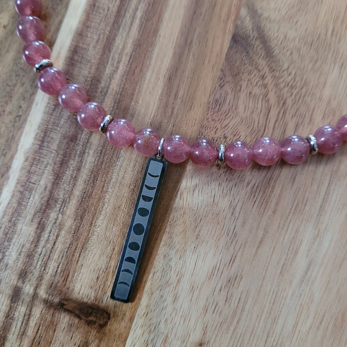Strawberry Quartz Necklace