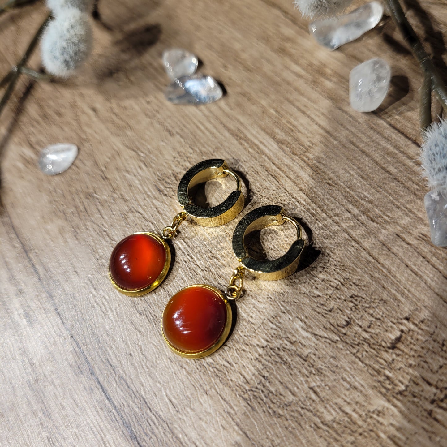 Carnelian Earrings