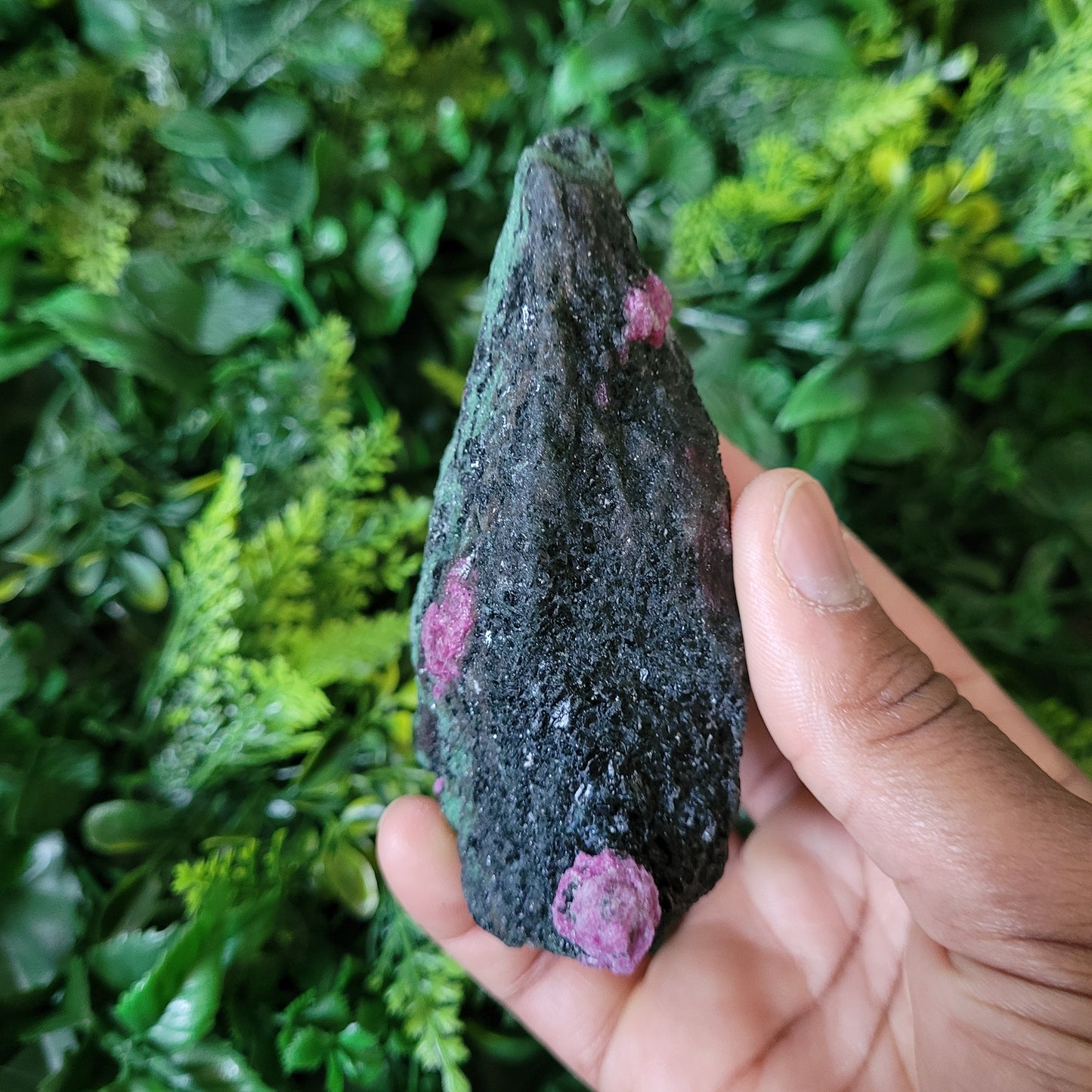 Raw Ruby Zoisite