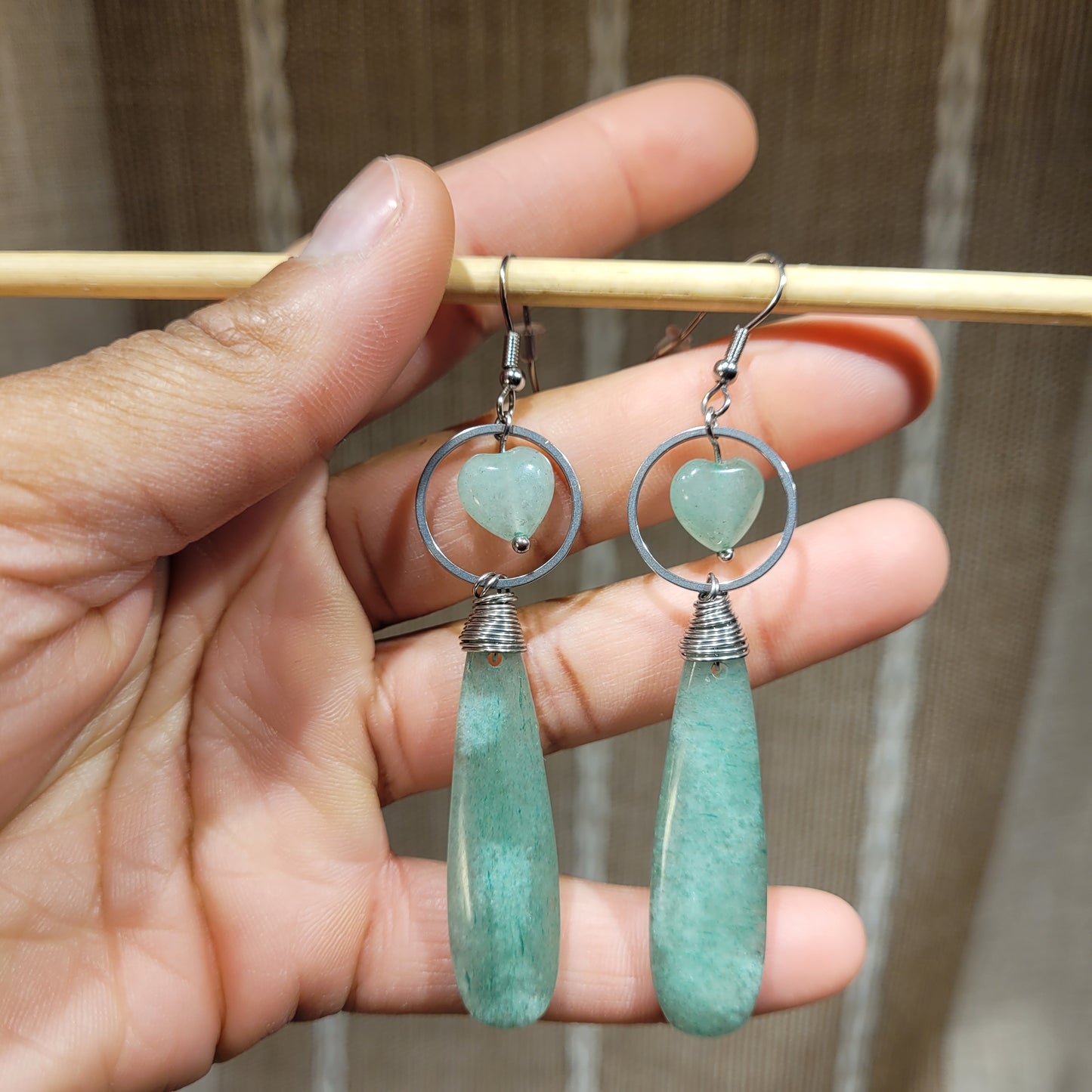 Green Aventurine Earrings