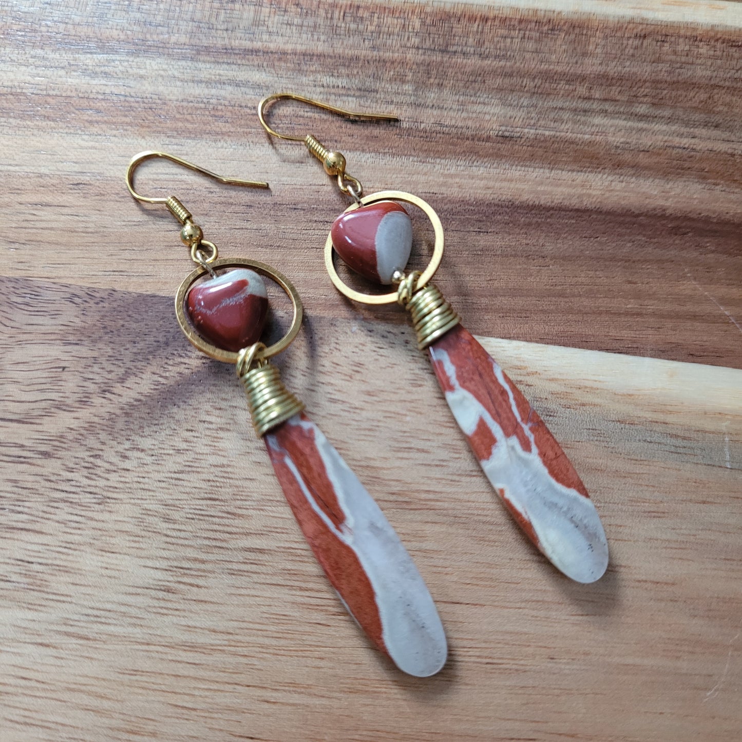 Red Jasper Earrings