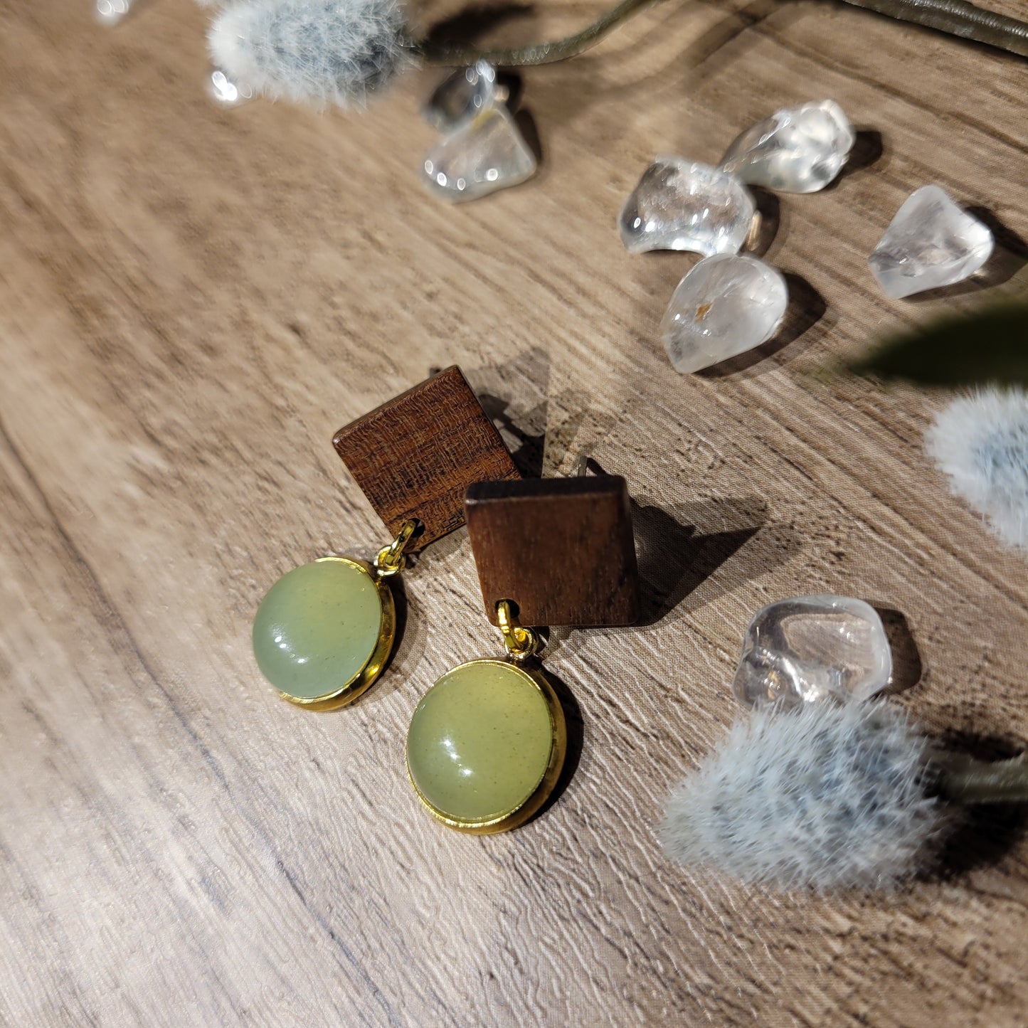 Green Aventurine Earrings