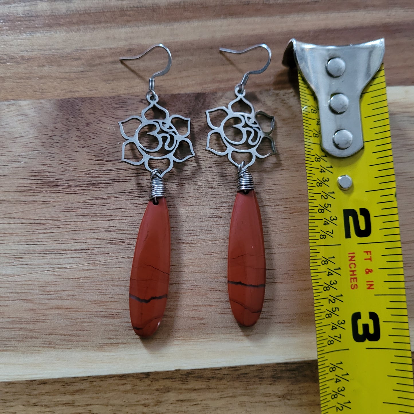 Red Jasper Earrings