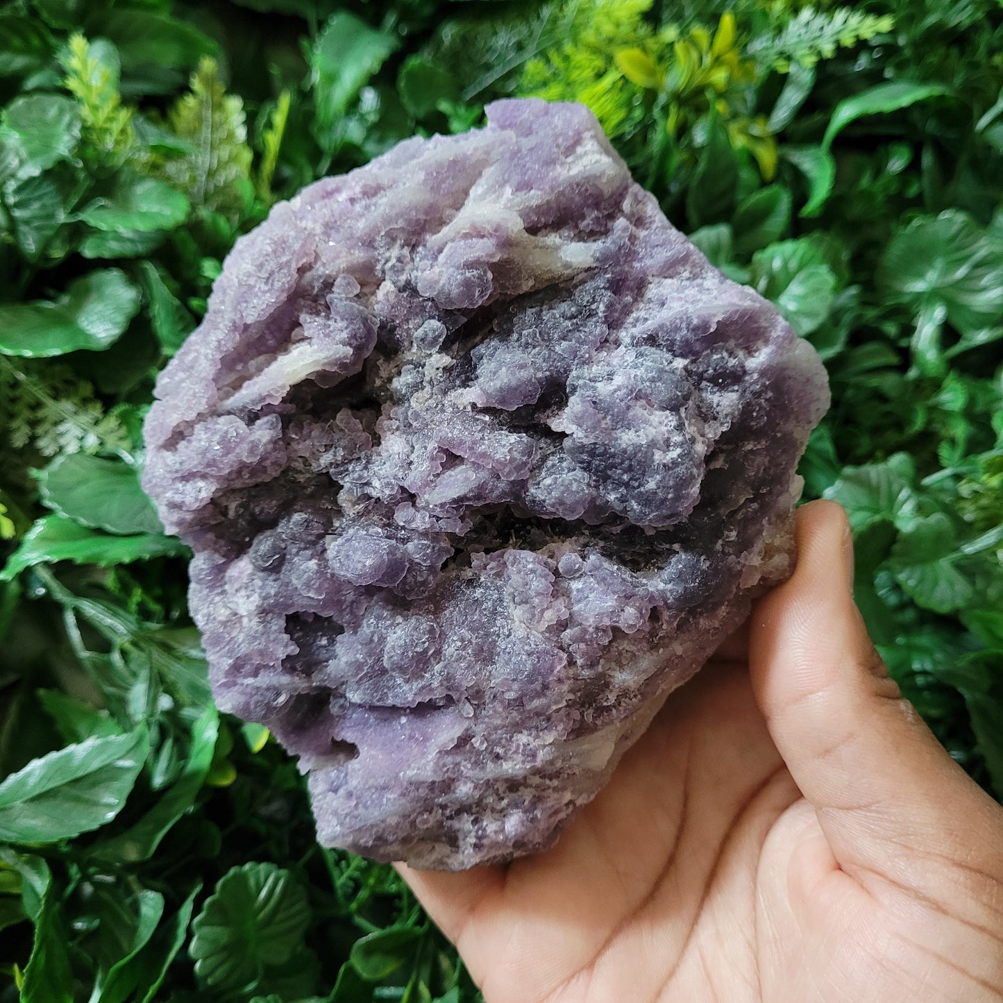 Purple Fluorite Cluster