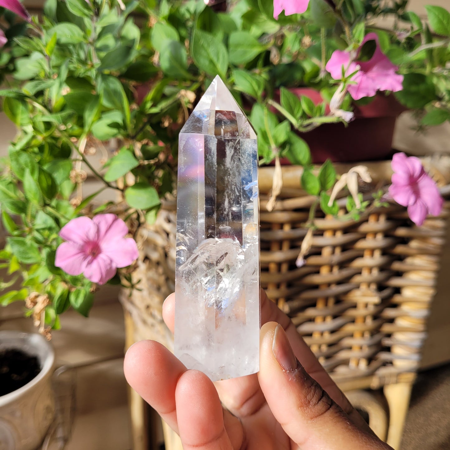 Clear Quartz Tower