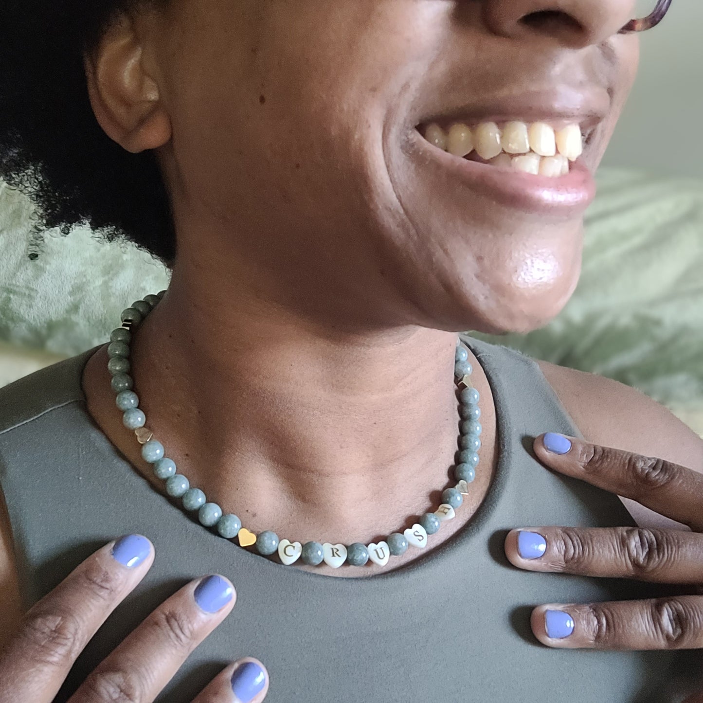 Burma Jade Crush Necklace