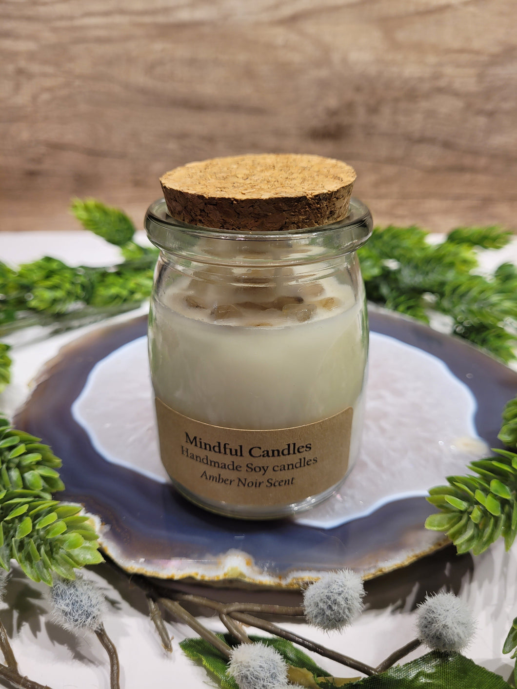 Amber Noir Soy Candle