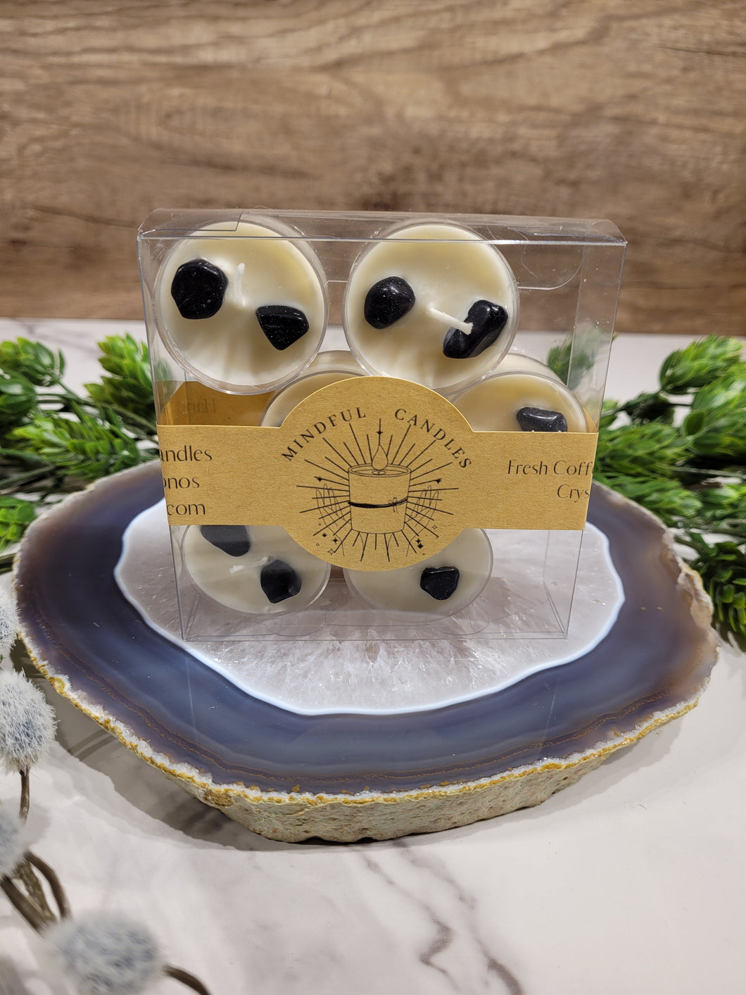 Fresh Coffee Soy Wax Tealight Candles