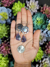 Load image into Gallery viewer, Charoite Earrings
