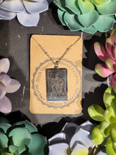 Load image into Gallery viewer, The Emperor Tarot Card Necklace
