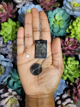Load image into Gallery viewer, The Lovers Tarot Card Necklace
