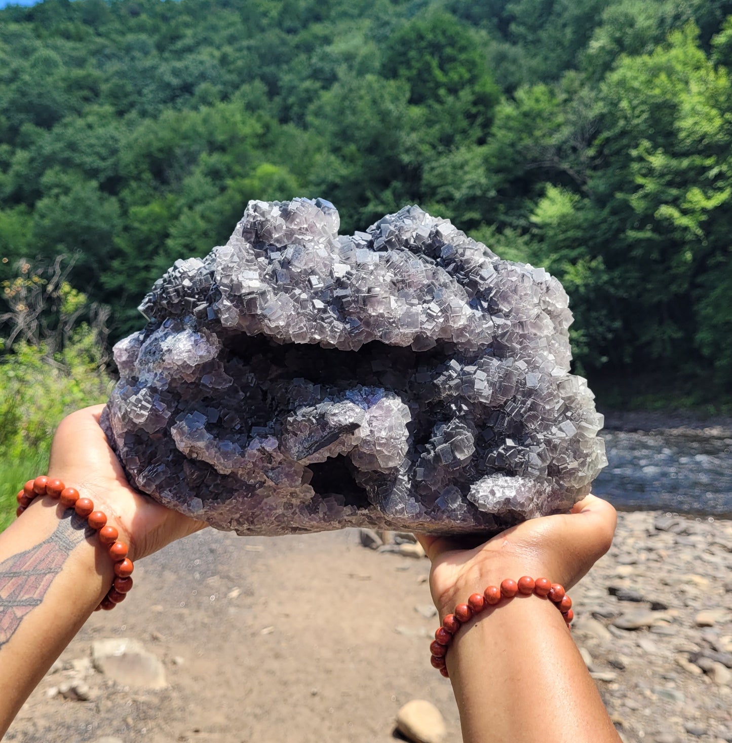 Large Statement Crystal Cluster Specimen